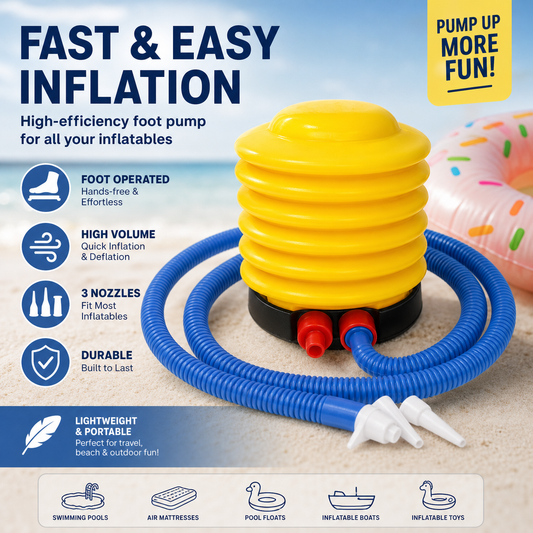 Lung-Saver Foot Inflator