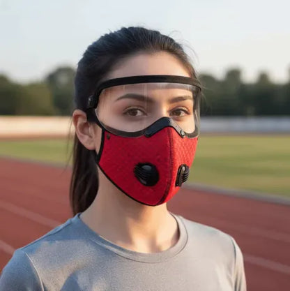 🛡️ Tactical Carbon Defense Mask – Breathe Safer in Dust, Haze & Harsh Conditions
