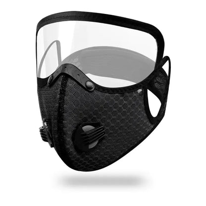 🛡️ Tactical Carbon Defense Mask – Breathe Safer in Dust, Haze & Harsh Conditions