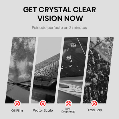 ✨Car Glass Oil Film Cleaning Agent - 🔥Last Day-Buy 2 Get 1 Free!🎁50K+ SOLD! Almost Gone