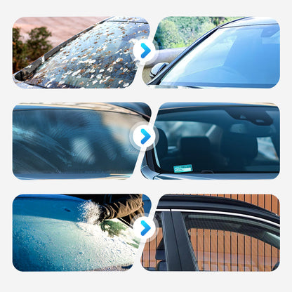 ✨Car Glass Oil Film Cleaning Agent - 🔥Last Day-Buy 2 Get 1 Free!🎁50K+ SOLD! Almost Gone