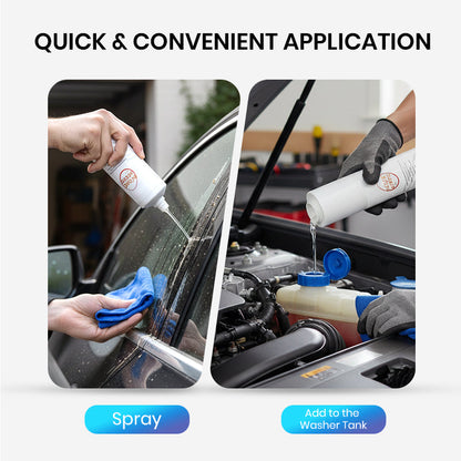 ✨Car Glass Oil Film Cleaning Agent - 🔥Last Day-Buy 2 Get 1 Free!🎁50K+ SOLD! Almost Gone