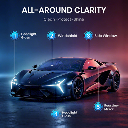 ✨Car Glass Oil Film Cleaning Agent - 🔥Last Day-Buy 2 Get 1 Free!🎁50K+ SOLD! Almost Gone