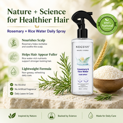 Rosemary + Rice Water Daily Hair Mist