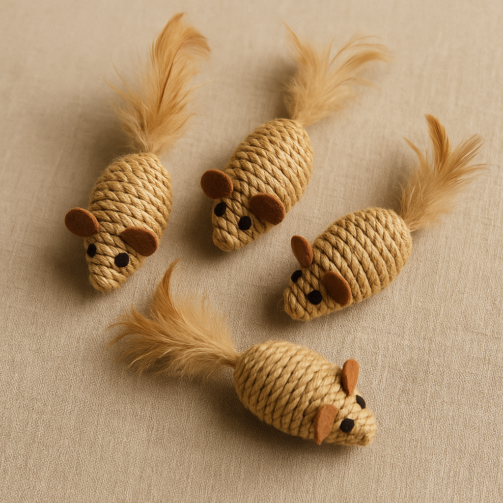 Stokkify Natural Mouse Toys