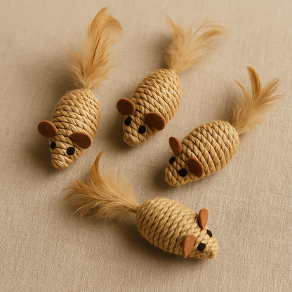 Stokkify Natural Mouse Toys