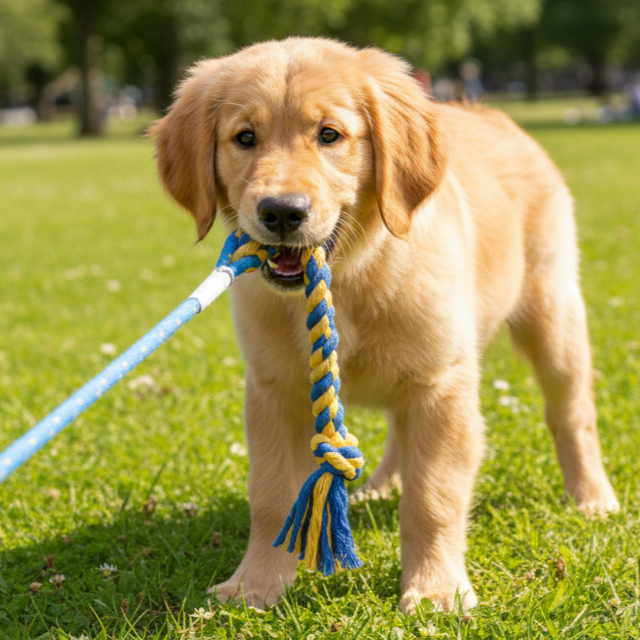 LPW Interactive Dog Flirt Pole Training Toy