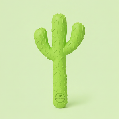 LPW Cactus Dog Chew Toy for Dental Care